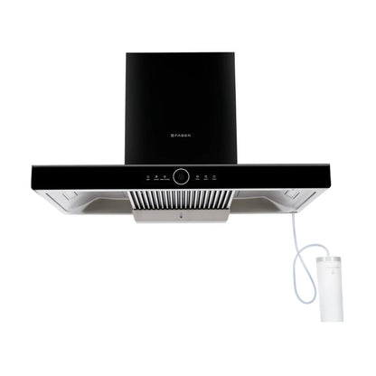 Faber 90 cm Wall Mounted Chimney THUNDER BOLT FL SW SC BK 90