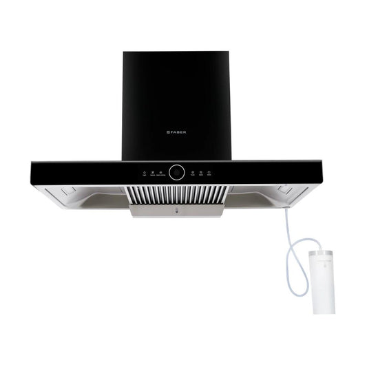 Faber 90 cm Wall Mounted Chimney THUNDER BOLT FL SW SC BK 90