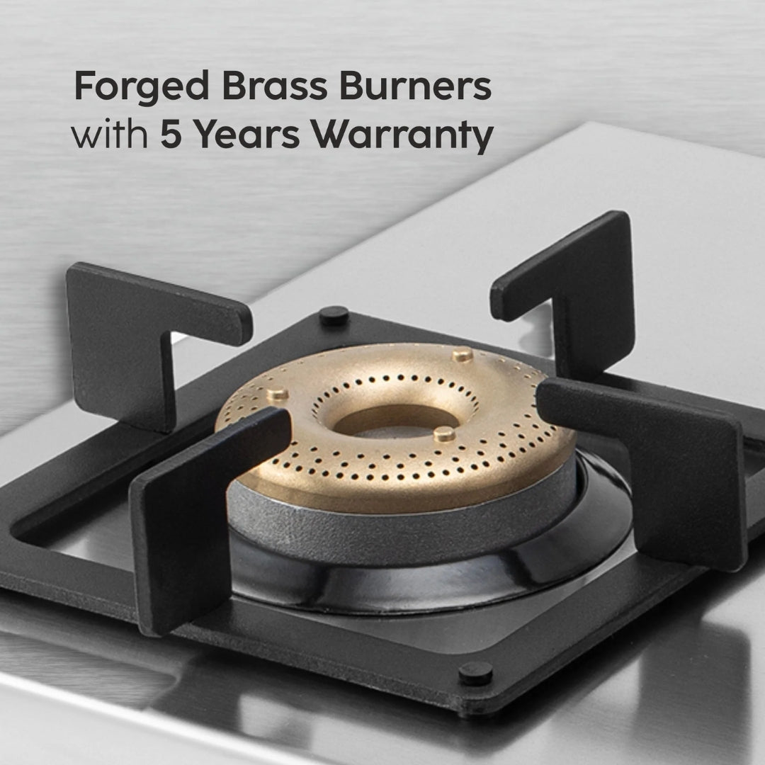 Glen 66 cm 2 Burner Cooktop Ultra Tuff Series ULTRA TUFF 1052 UT SS