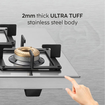 Glen 73 cm 4 Burner Cooktop Ultra Tuff Series ULTRA TUFF 1054 UT SS