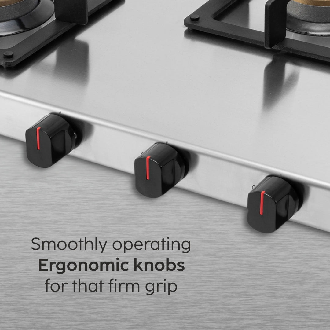 Glen 73 cm 4 Burner Cooktop Ultra Tuff Series ULTRA TUFF 1054 UT SS