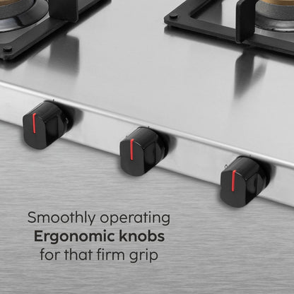 Glen 73 cm 4 Burner Cooktop Ultra Tuff Series ULTRA TUFF 1054 UT SS
