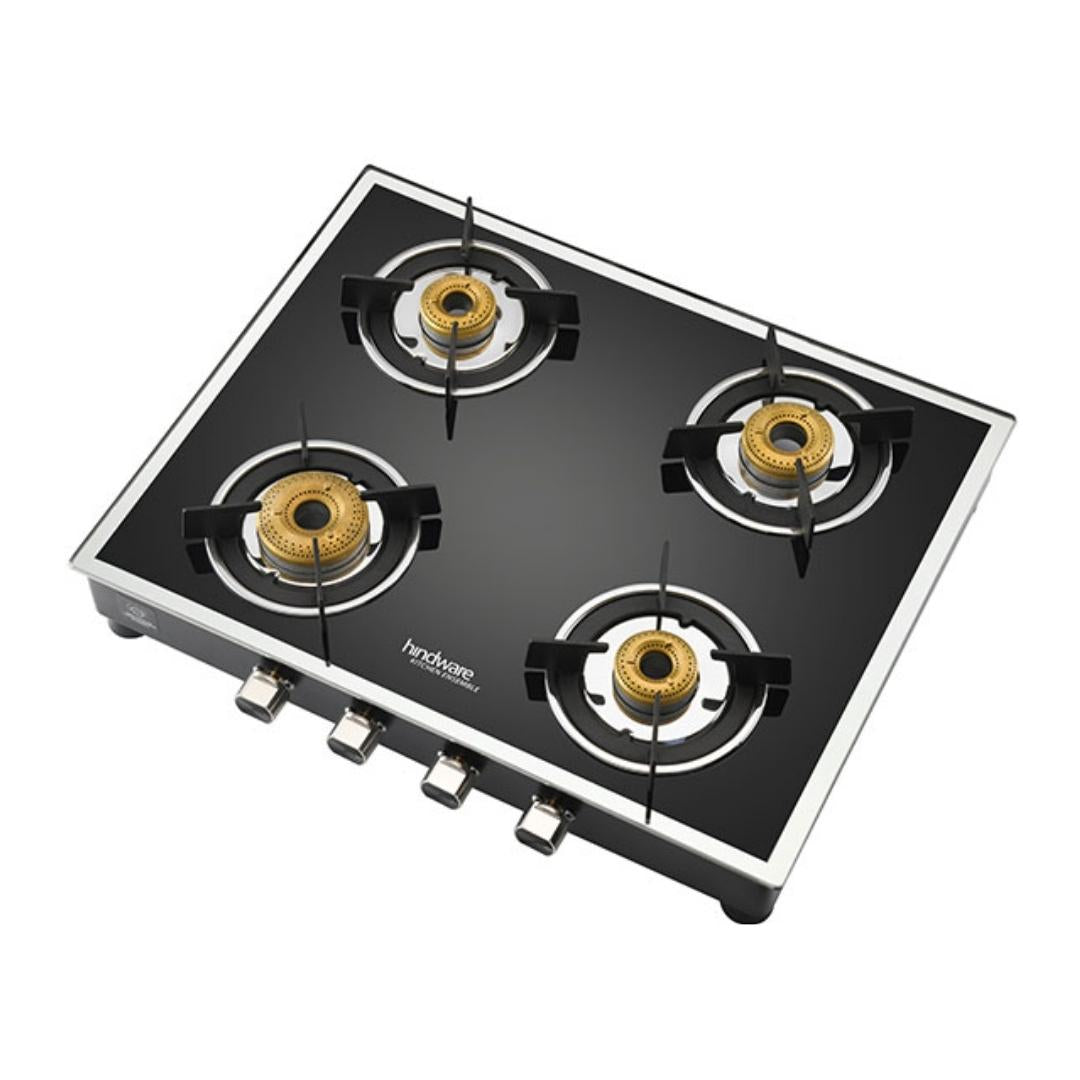 Hindware 63 cm 4 Burner Cooktop Vego Series VEGO 4B