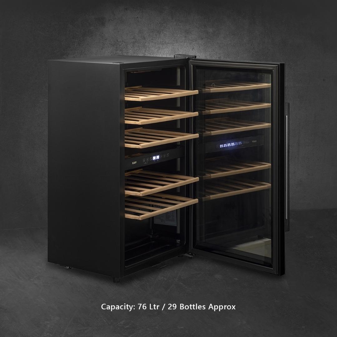 Kaff Free Standing Wine Cooler WC 76 DZ