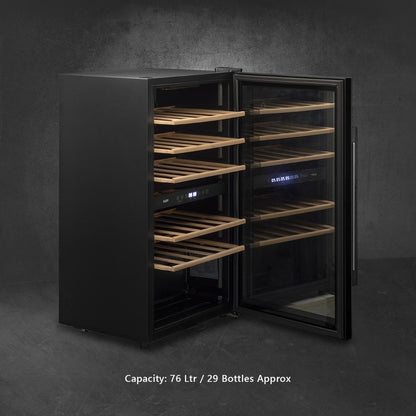 Kaff Free Standing Wine Cooler WC 76 DZ
