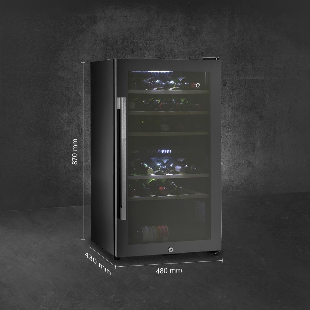 Kaff Free Standing Wine Cooler WC 76 DZ