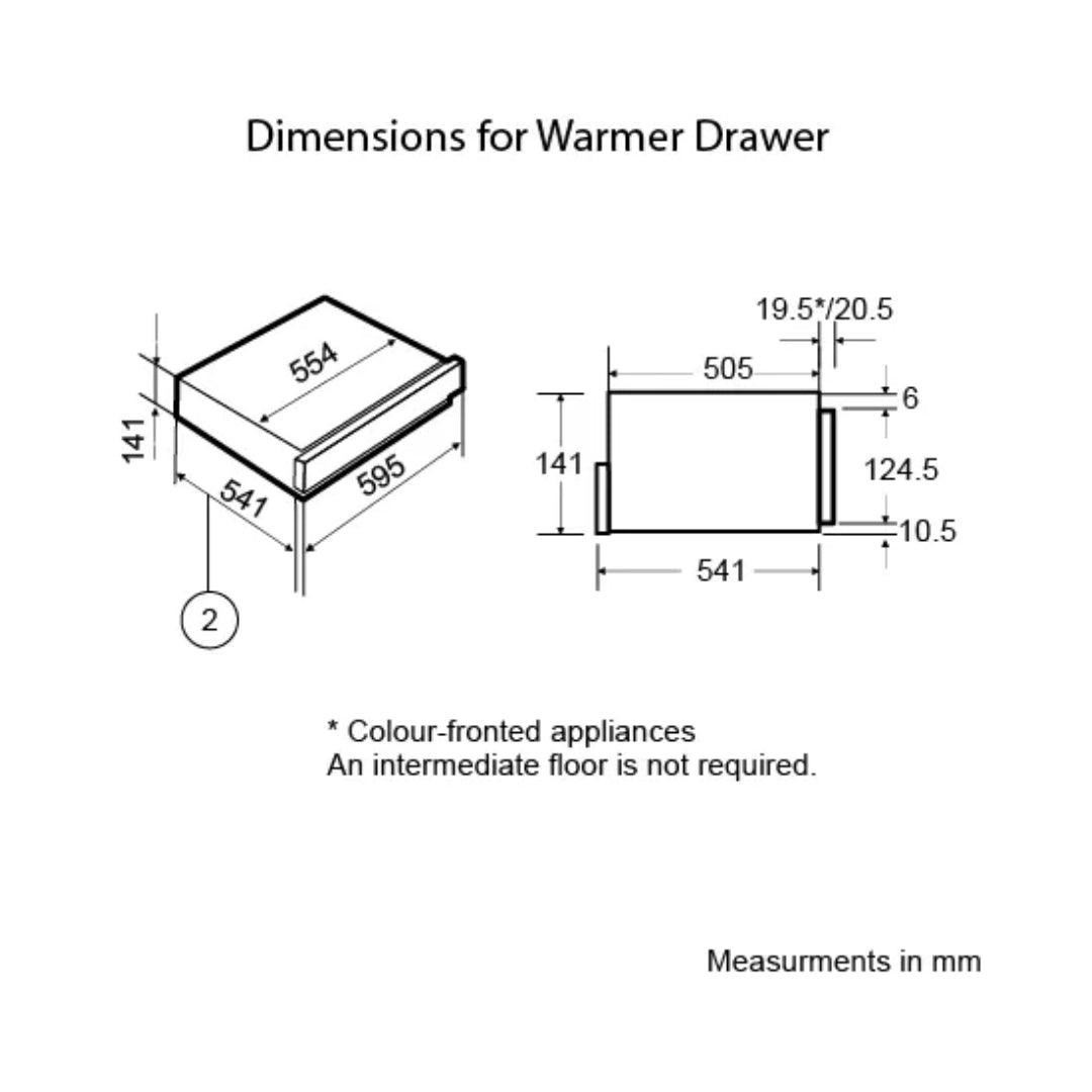 Crompton Warmer Drawer WD-GACON20L-MBL