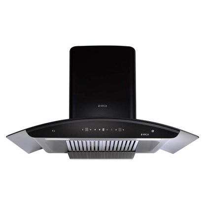 Elica 90 cm Wall Mounted Chimney Auto Clean Series WD TBF HAC 90 MS NERO LTW