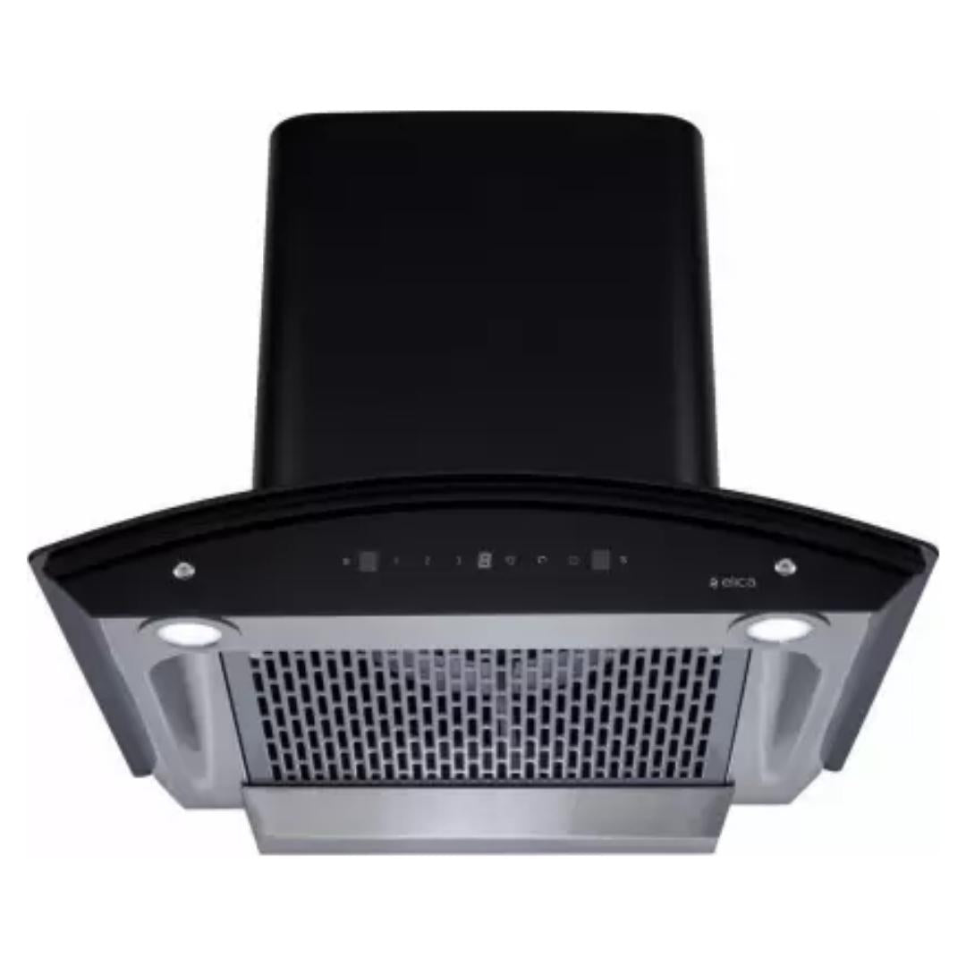 Elica 60 cm Wall Mounted Chimney Filterless Series WDFL 606 HAC MS NERO