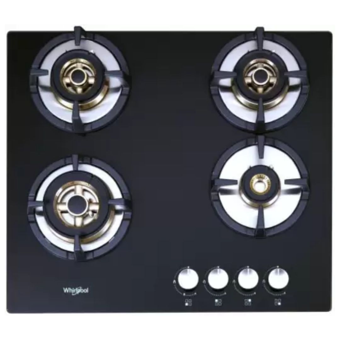 Whirlpool 60 cm 4 Burner Hob Elite Pro Series ELITE PRO BRASS HDMC 604