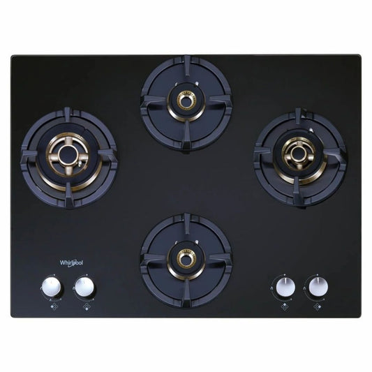 Whirlpool 70 cm 4 Burner Hob Elite Pro Series ELITE PRO BRASS HDMC 704 FFD