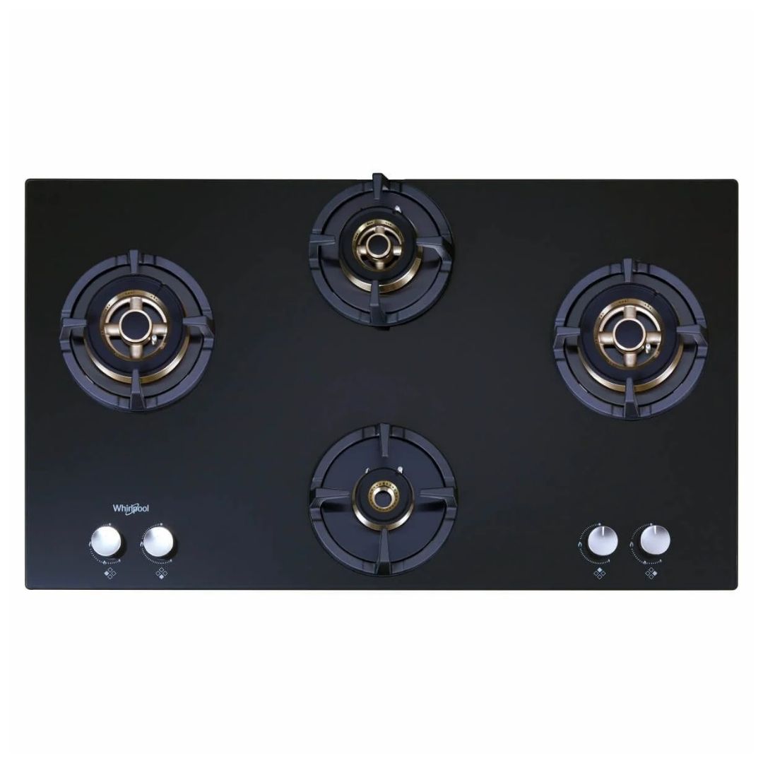 Whirlpool 90 cm 4 Burner Hob Elite Pro Series ELITE PRO BRASS HDMC 904