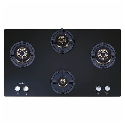 Whirlpool 90 cm 4 Burner Hob Elite Pro Series ELITE PRO BRASS HDMC 904