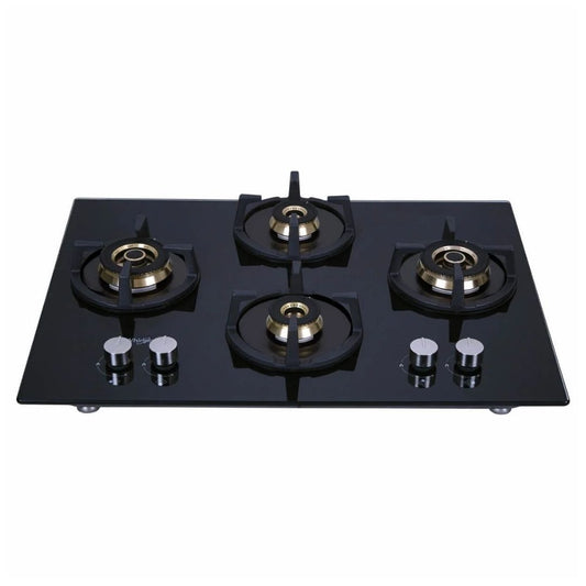 Whirlpool 70 cm 4 Burner Hob Elite Pro Series ELITE PRO BRASS HYBRID 704 MT