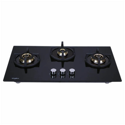 Whirlpool 75 cm 3 Burner Hob Elite Pro Series ELITE PRO BRASS HYBRID 753 MT