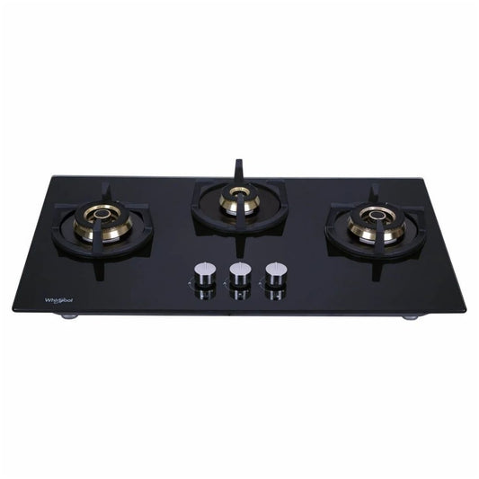 Whirlpool 75 cm 3 Burner Hob Elite Pro Series ELITE PRO BRASS HYBRID 753 MT