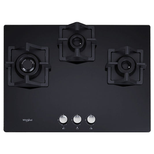 Whirlpool 70 cm 3 Burner Hob Intellicook Brass Series ELITE HDMC 703 BRASS