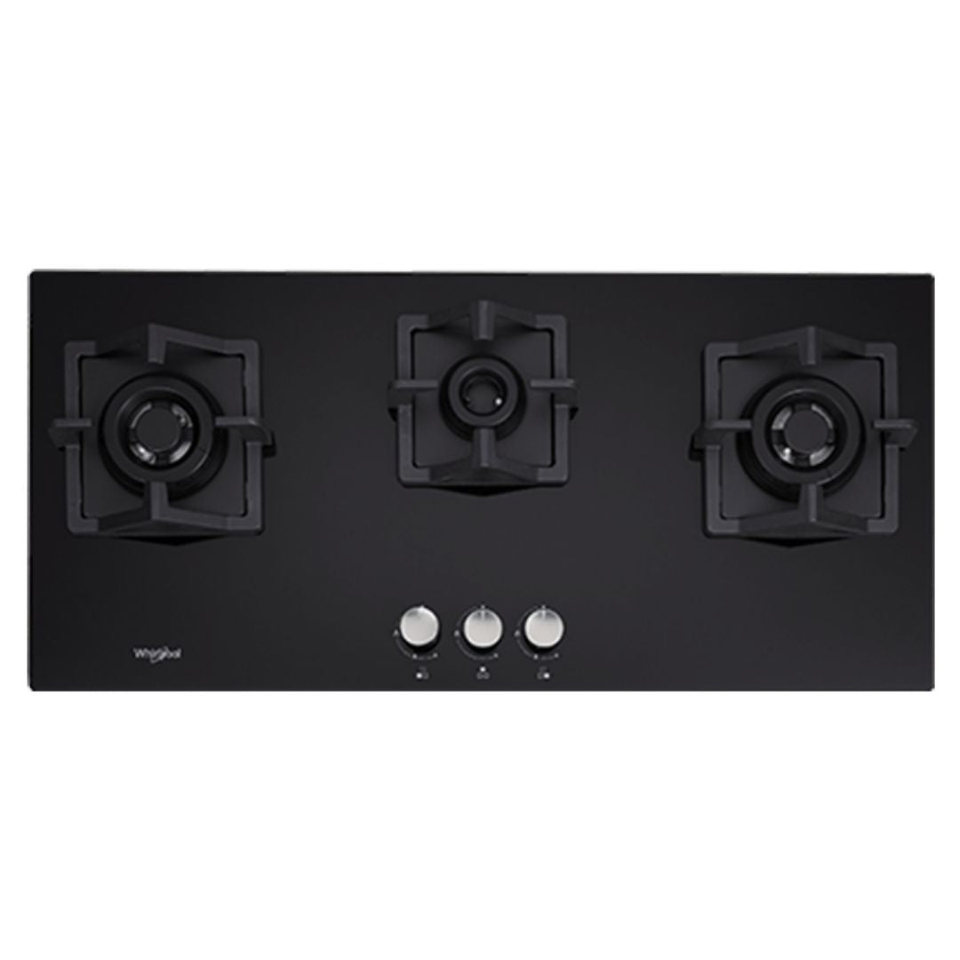Whirlpool 90 cm 3 Burner Hob Intellicook Brass Series ELITE HDMC 903 BRASS FFD