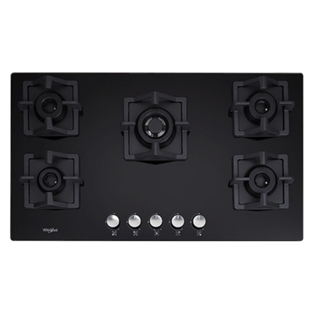 Whirlpool 90 cm 5 Burner Hob Intellicook Brass Series ELITE HDMC 905 BRASS