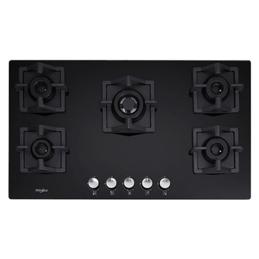 Whirlpool 90 cm 5 Burner Hob Intellicook Brass Series ELITE HDMC 905 BRASS