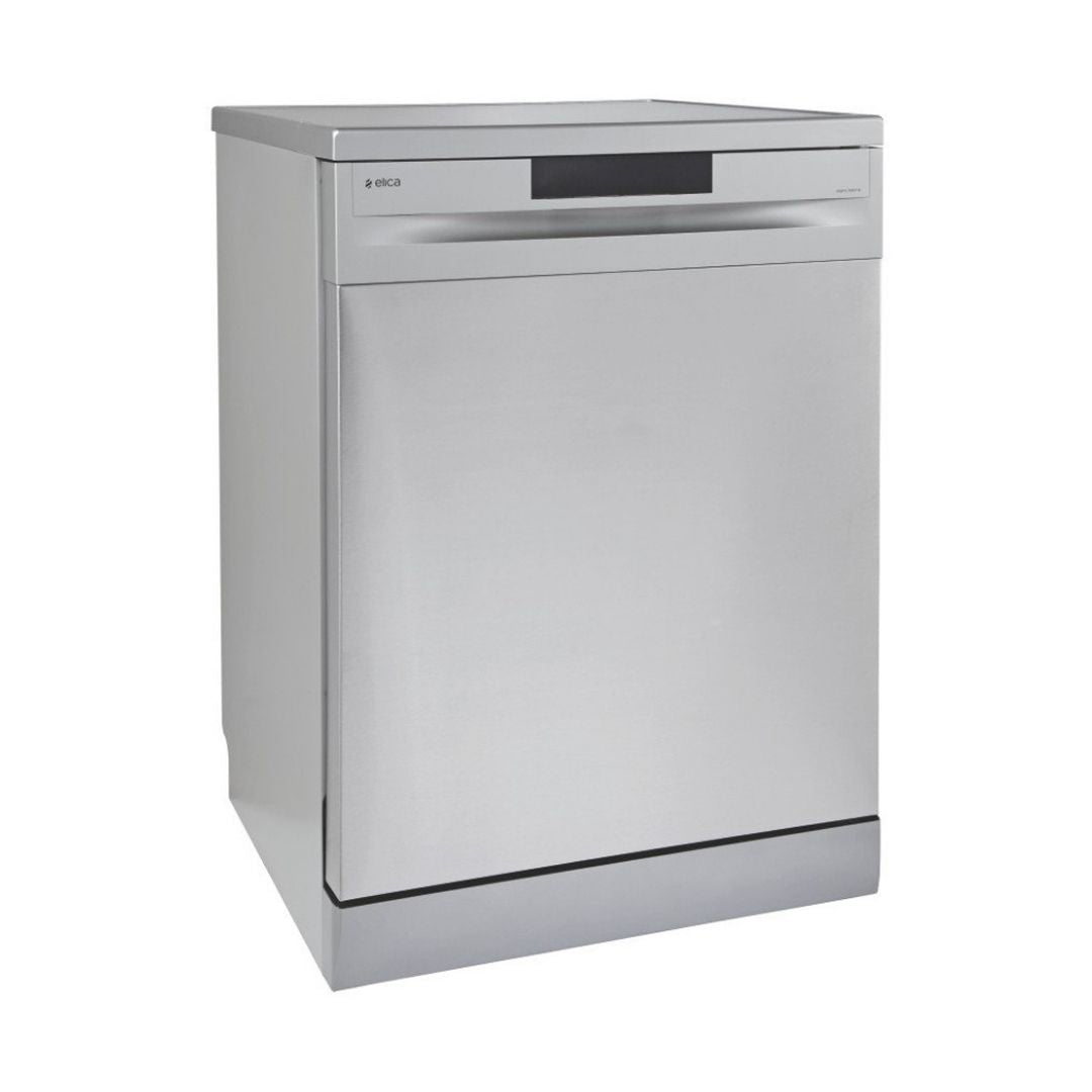 Elica Free Standing Dishwasher WQP 12 7605V SS with 12 Place Settings