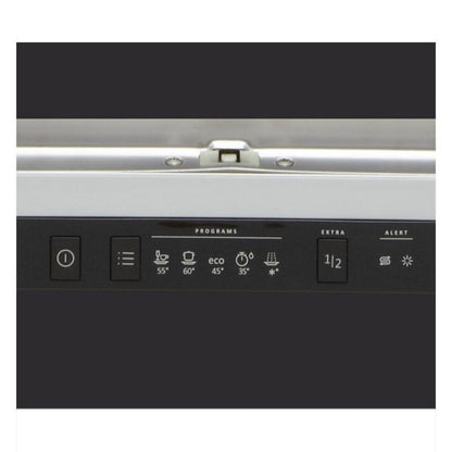 Elica Free Standing Dishwasher WQP 12 7605V SS with 12 Place Settings