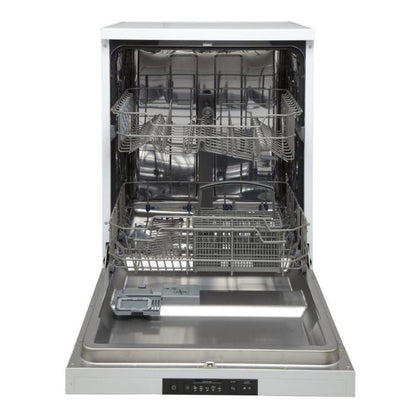 Elica Free Standing Dishwasher WQP 12 7605V SS with 12 Place Settings