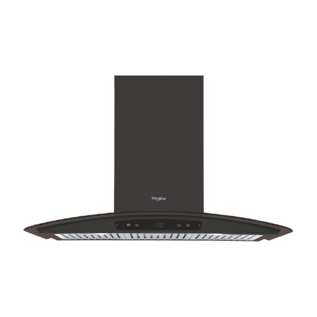 Whirlpool 90 cm Wall Mounted Chimney Zen Series ZEN BF 9W CGA BLDC BK HOOD
