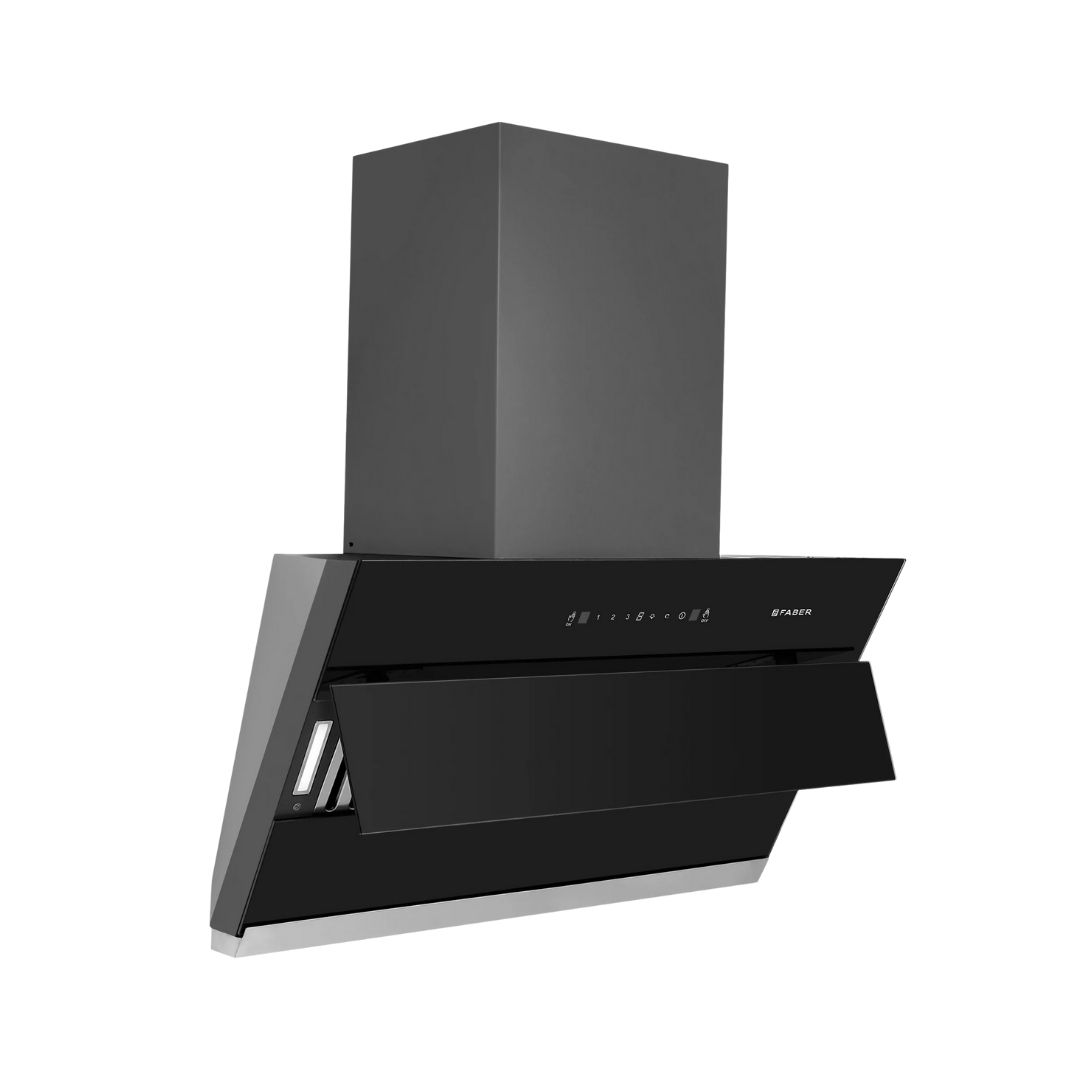 Faber 75 cm Wall Mounted Chimney Filterless Series ZENITH FL SC AC BK 75