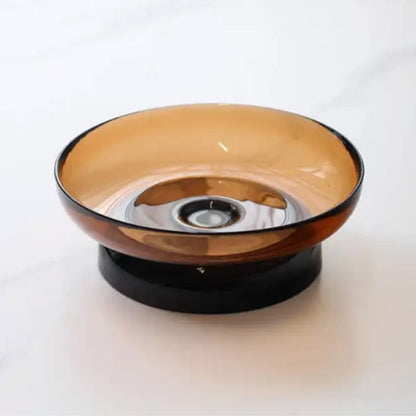 Monochromatic Glass Fruit Bowl