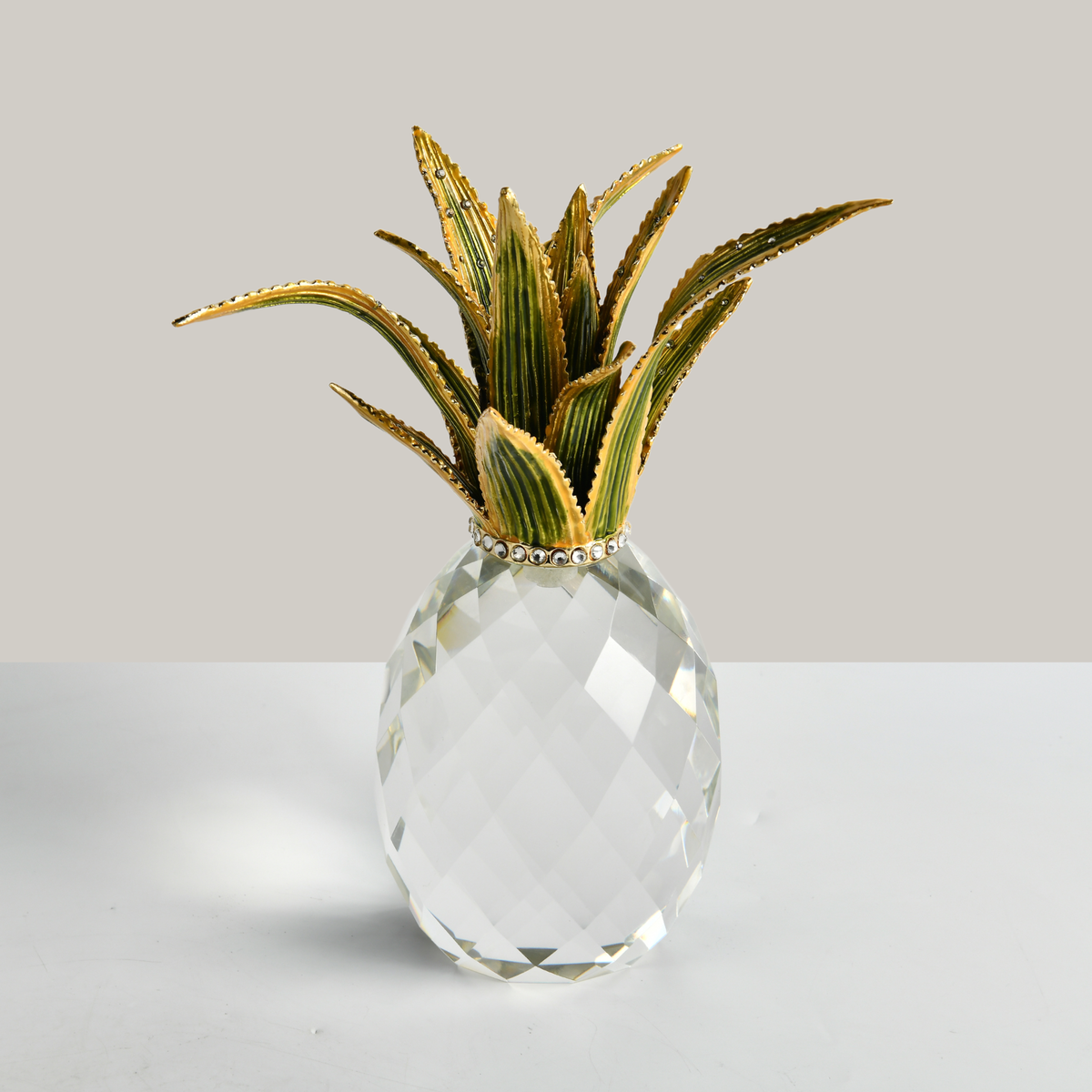 Crystal Tropic Pineapple Ornament