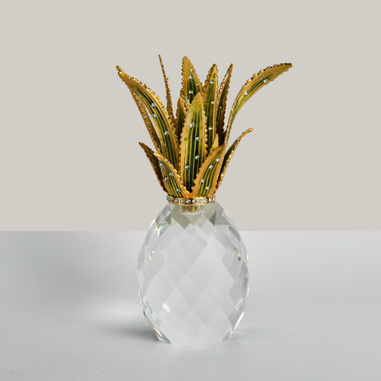 Crystal Tropic Pineapple Ornament (Large)