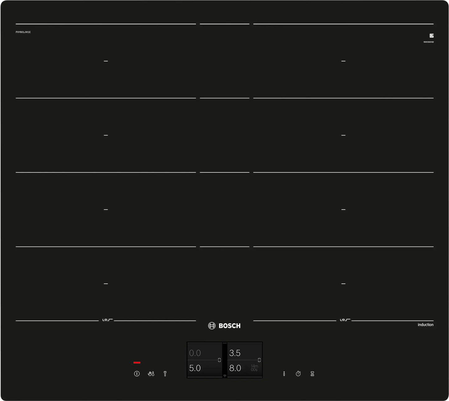 Bosch Series 8 Induction hob 60 cm PXY601JW1E