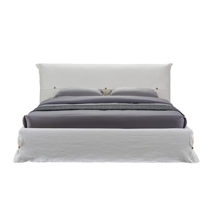 Ivy Bed - Milky White