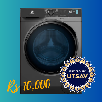 Electrolux Oven UltimateTaste 500 KOD3H50BK + Microwave with Air Fryer UltimateTaste 900 EMSB30XCF + Chimney UltimateTaste 700 Series ECT9841KB + Hob UltimateTaste 300 EHG9430BCI with Festive Price Washing Machine