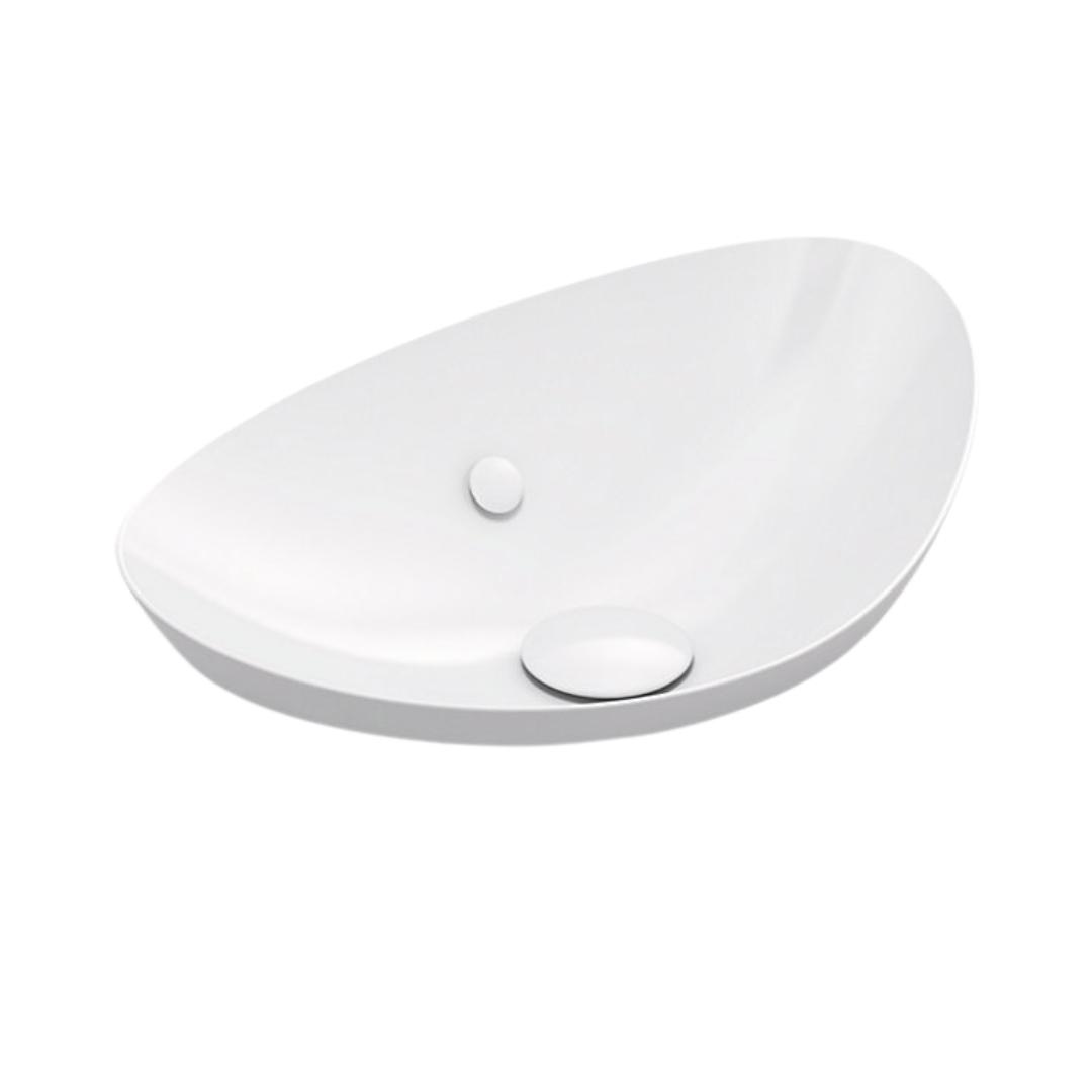 Jaquar - Table Top Oval White Wash Basin - Vignette - VGS WHT