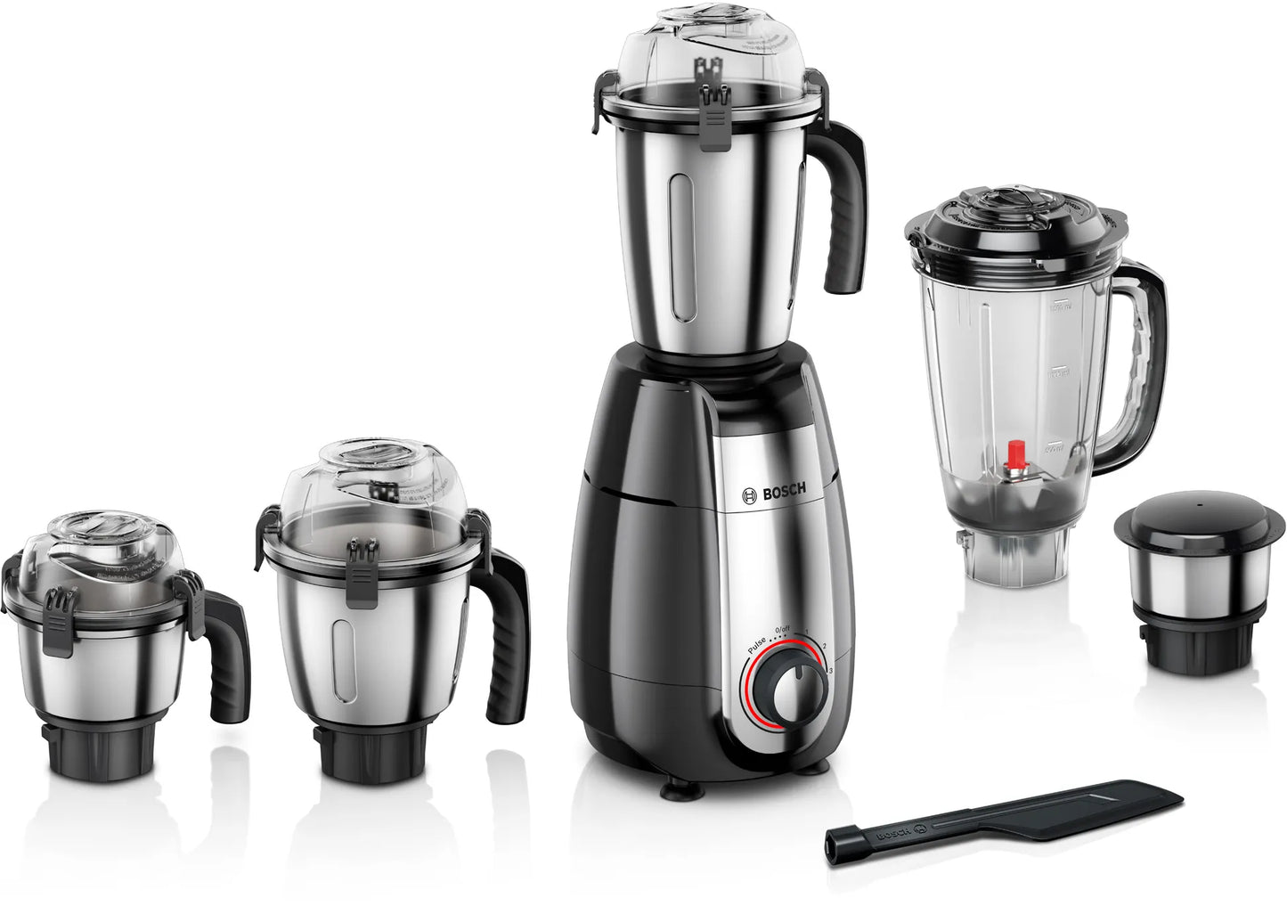 Bosch Mixer & Grinder 5 Jar 1000 W Black MGM8856BIN