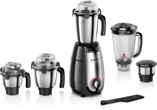 Bosch Mixer & Grinder 5 Jar 1000 W Black MGM8856BIN