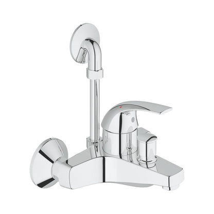 Grohe 3 Way Wall Mixer Baucurve 23197000 - Chrome Finish