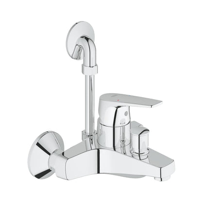 Grohe 3 Way Wall Mixer Bauflow 23198000 - Chrome Finish