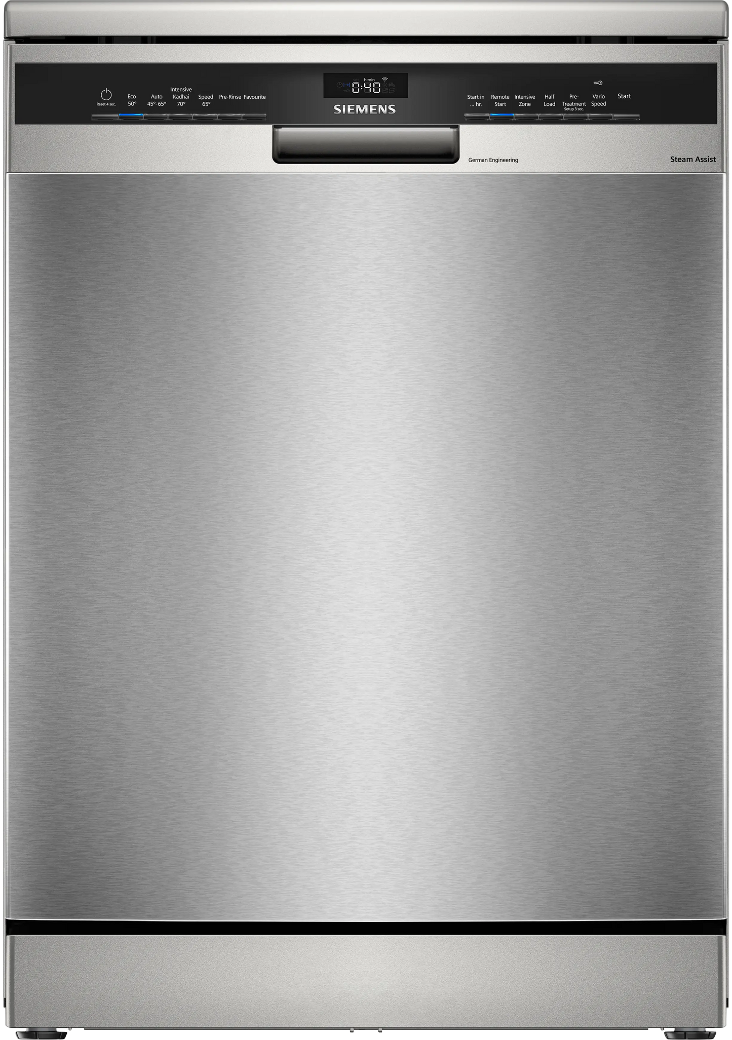 Siemens iQ500 free-standing dishwasher SN25II00KI 60 cm Brushed steel anti-fingerprint