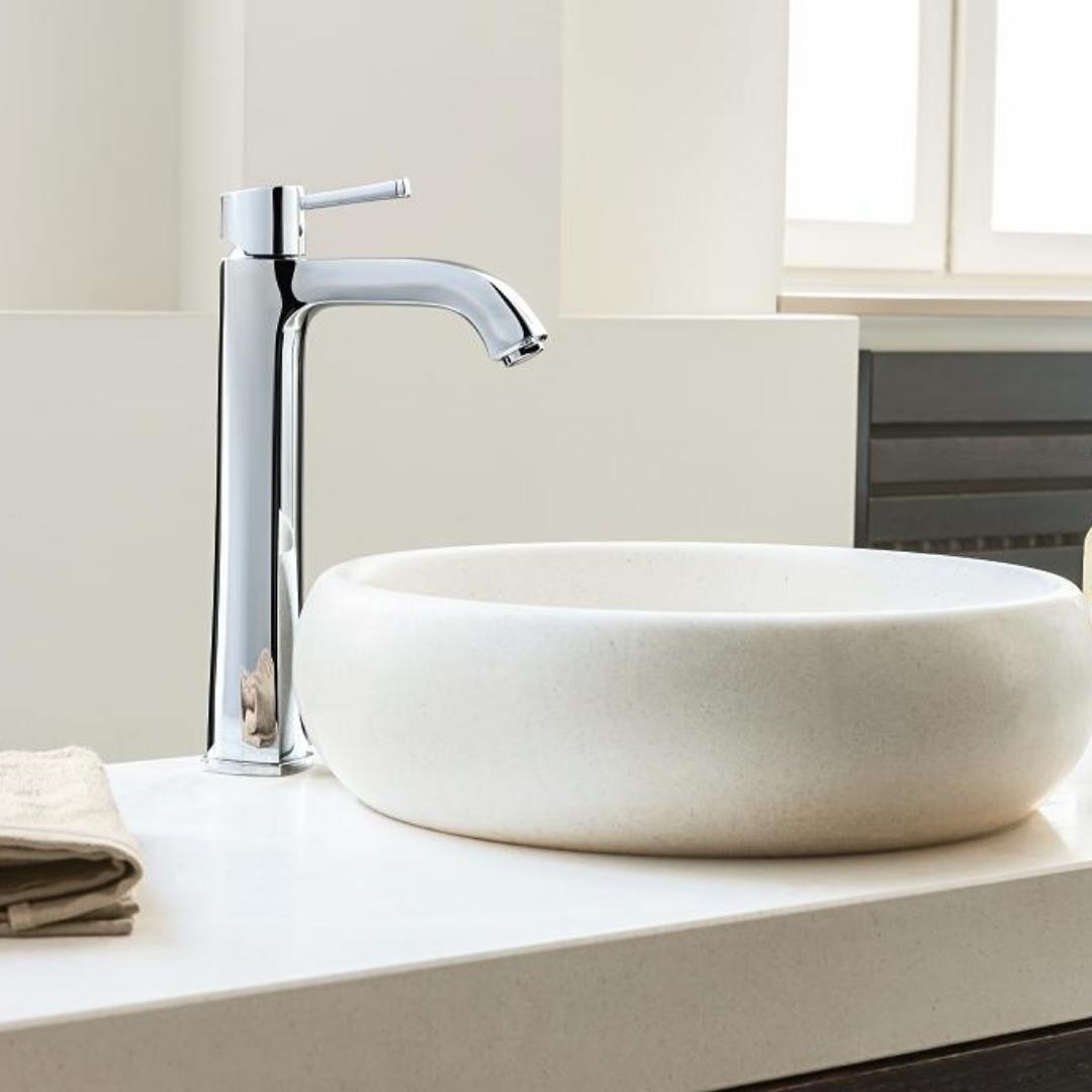 Grohe Table Mounted Tall Boy Basin Mixer Grandera 23313000 - Chrome