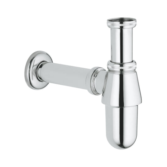 Grohe 9 Inch Bottle Trap Trap 29058000 - Chrome