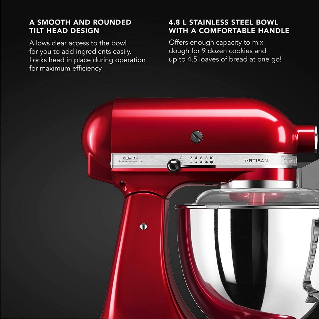 KitchenAid Kitchen Machine 4.8 L ARTISAN TILT Empire Red