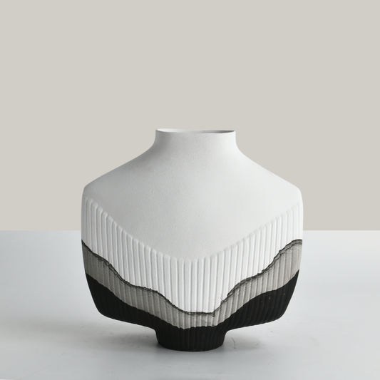 Eclipse Bloom Ceramic Flower Vase (Small)