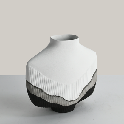 Eclipse Bloom Ceramic Flower Vase (Small)