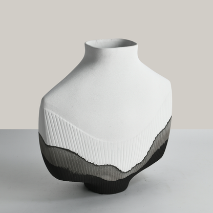 Eclipse Bloom Ceramic Flower Vase (Large)