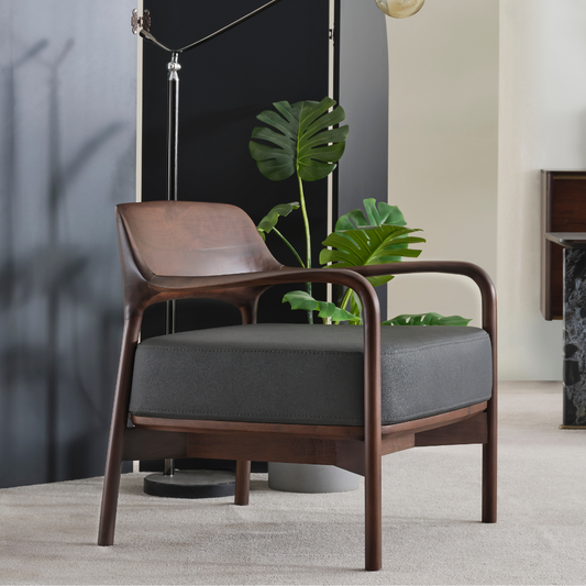 Brawo Walnut Armchair