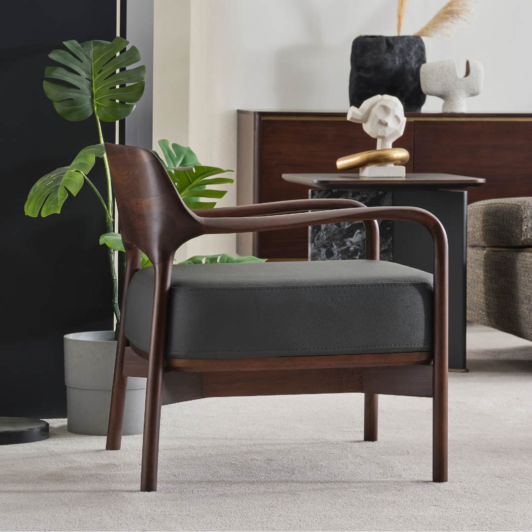 Brawo Walnut Armchair