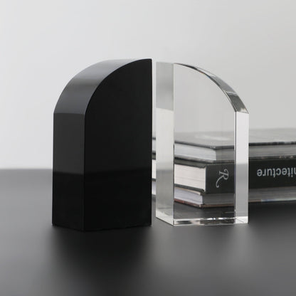 Crystal Clarity Enigma Bookends